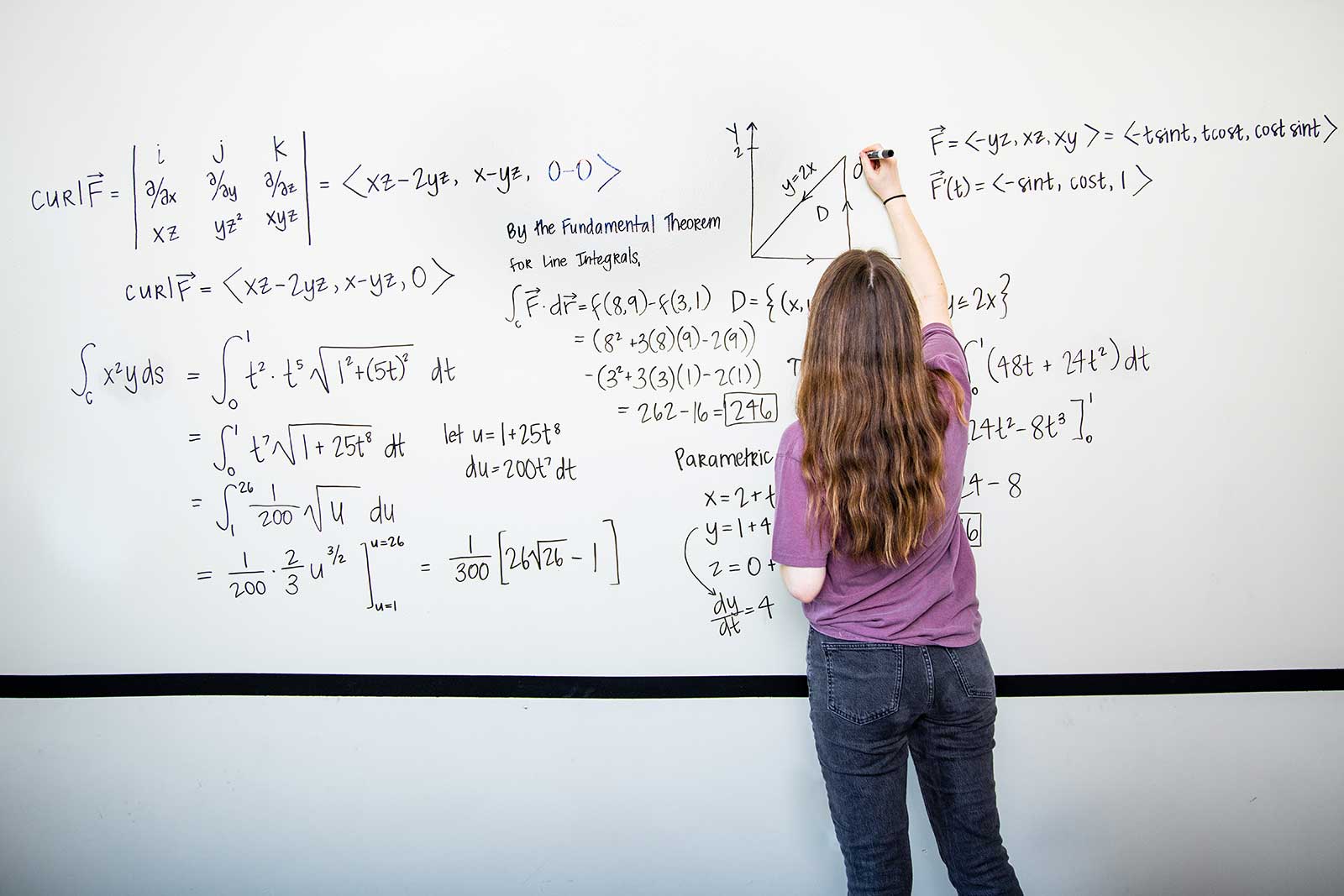 Our Math majors specialize in advanced mathematical concepts, data analysis, and problem-solving. Through rigorous coursework and practical experiences, they become skilled in statistical analysis, modeling, and critical thinking. These versatile skills make our graduates valuable assets in various industries and research fields.