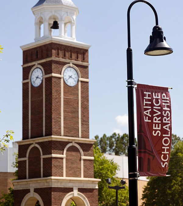 The FHU Church Matching Scholarship Program promises to match up to $2,500 per year of scholarships provided by partnering congregations.