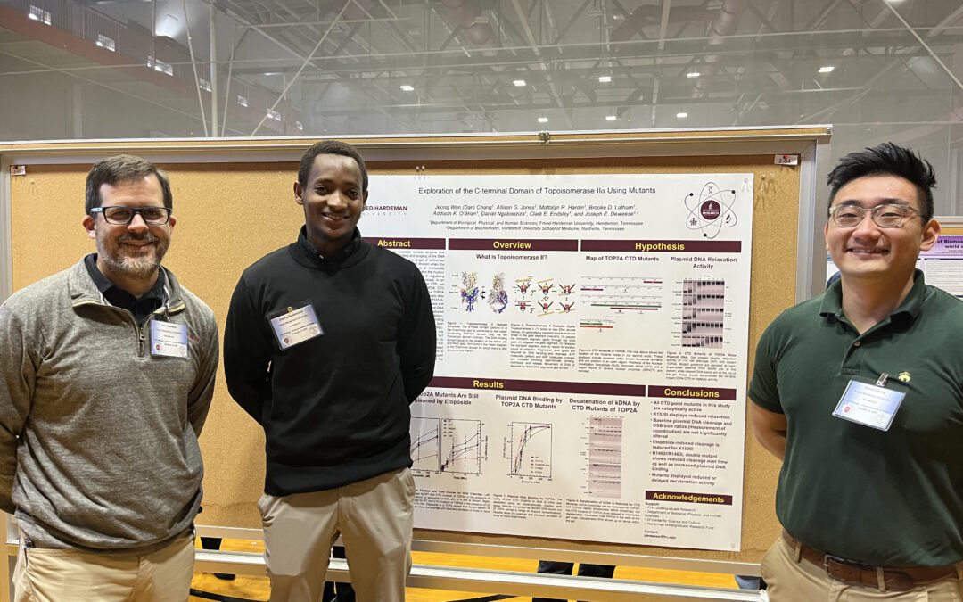 photo of students with research