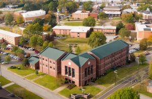 Overhead View of Freed-Hardeman's campus