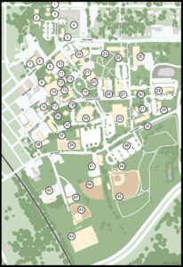FHU campus map image