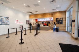 Chick-fil-A, located in Jones Family Dining Hall on the FHU campus