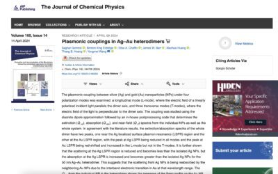 FHU Research Group, Memphis Collaborators Published in Journal of Chemical Physics