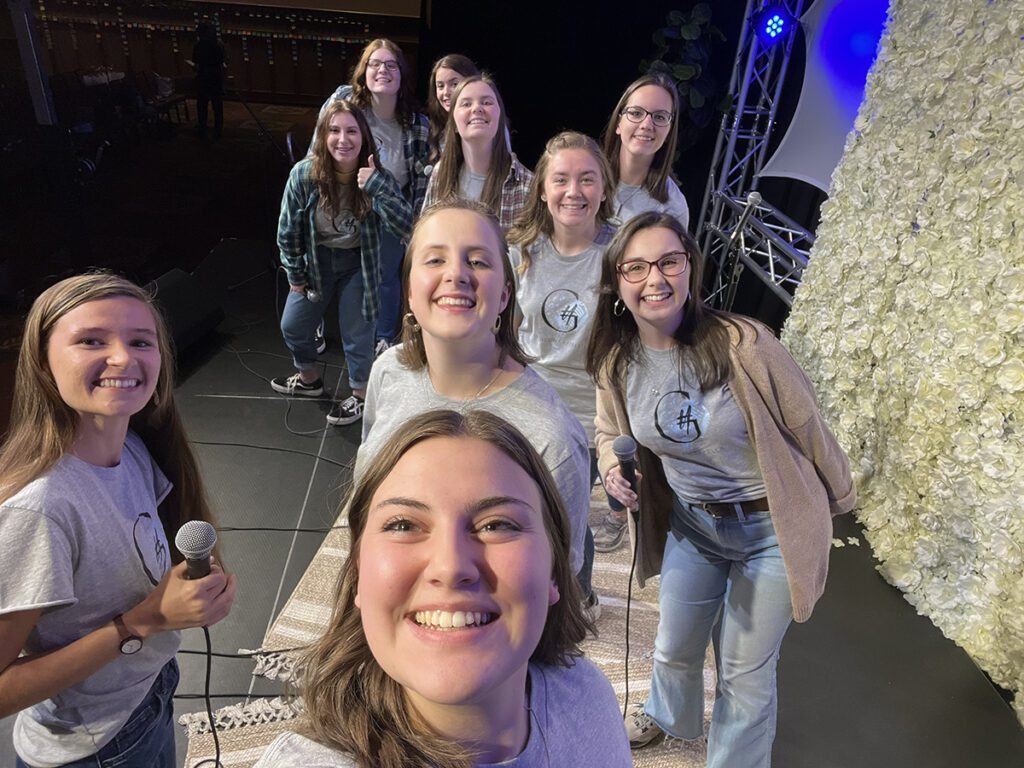 G# performs to take the stage at the Transform Ladies Conference in Pigeon Forge, Tennessee, fall of 2022