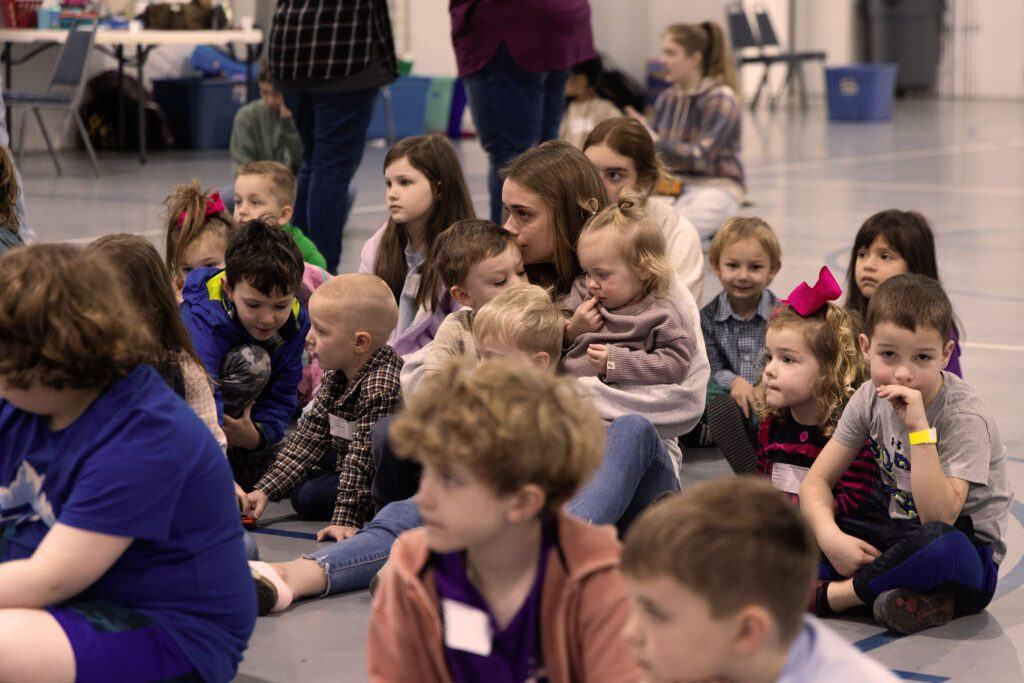 More than 100 Freed-Hardeman students volunteered at the Kid’s Lectureship, which contributed to the success of the university's 88th annual Bible Lectureship held in February.