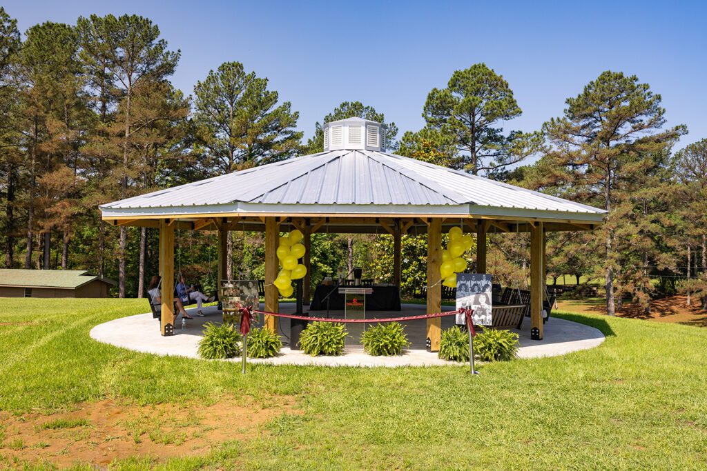 The new pavilion promises to be a much-loved addition to MSYC campgrounds.
