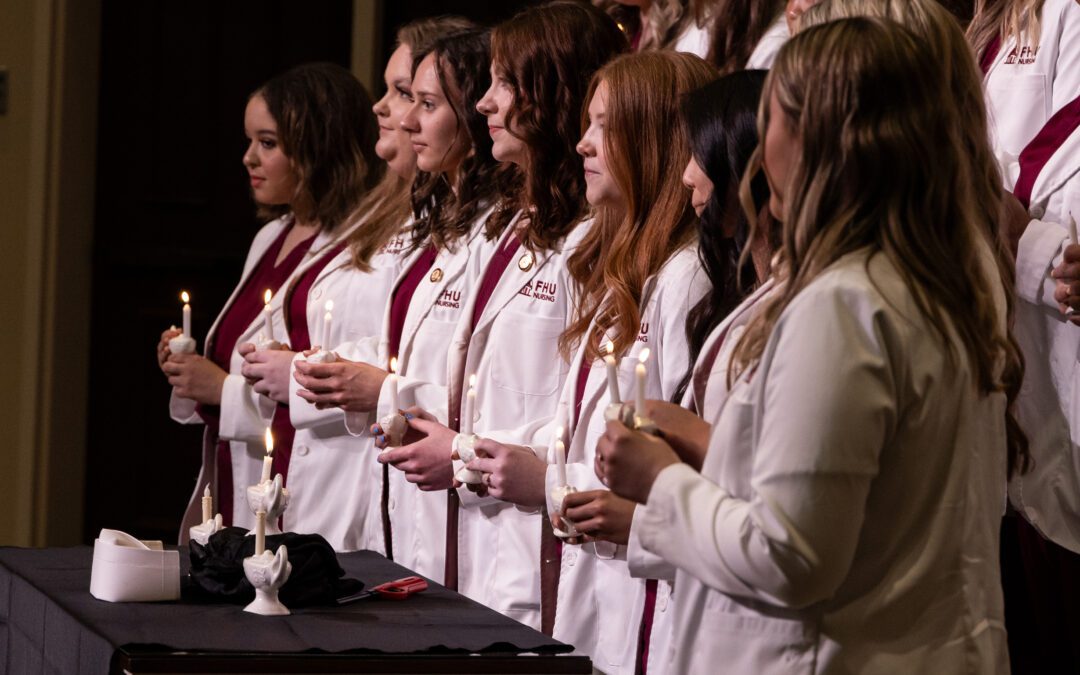 A special pinning ceremony in May 2024 honored FHU nursing graduates.