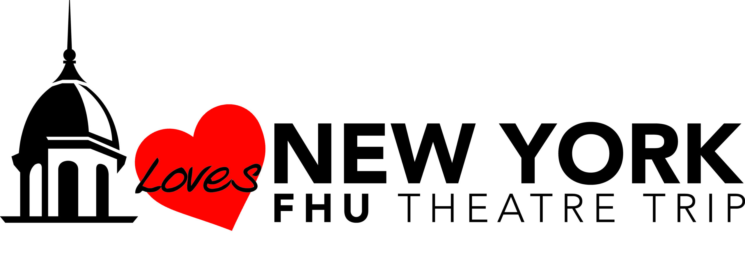 FHU New York Theatre Trip logo